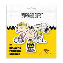 Diamond Art Club – Peanuts™ Diamond Painting Stickers (10-Pack) (ONLINE ORDER ONLY)