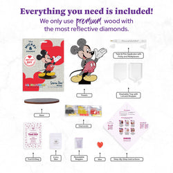 Diamond Art Club – Sparkle Pals™ - Mickey Mouse™ (ONLINE ORDER ONLY)