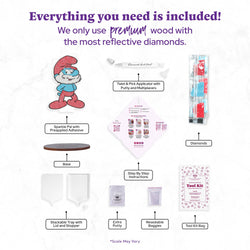 Diamond Art Club – Sparkle Pals™ - Papa Smurf™ (ONLINE ORDER ONLY)