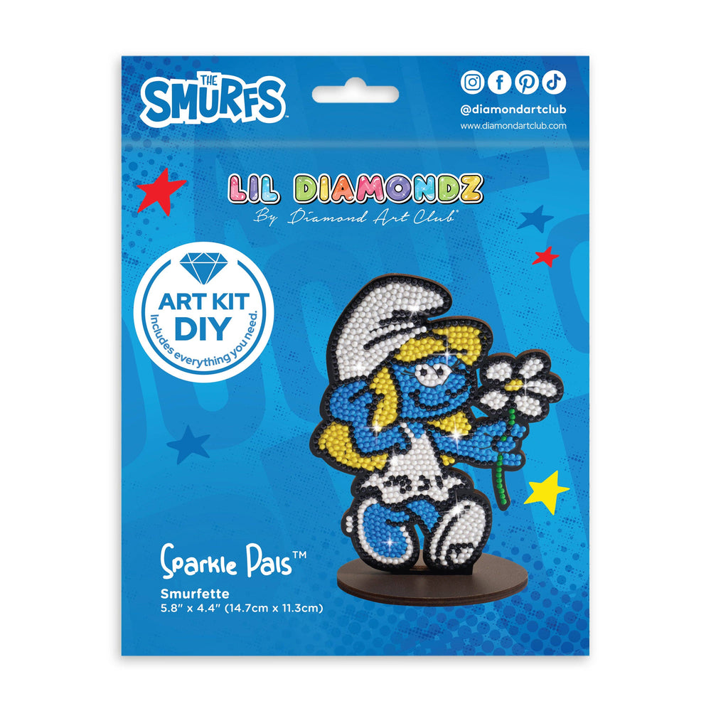 Diamond Art Club – Sparkle Pals™ - Smurfette™ (ONLINE ORDER ONLY)