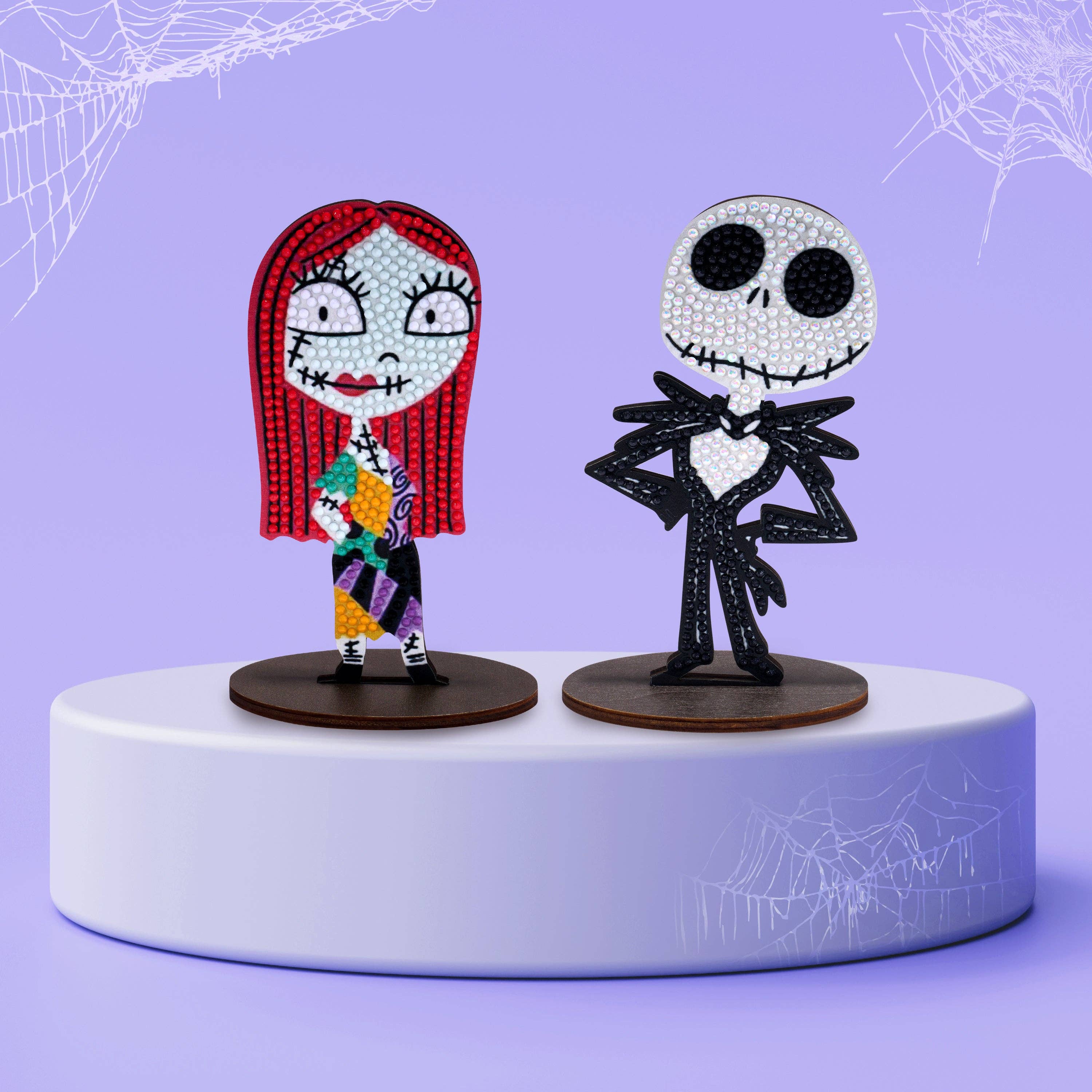 Diamond Art Club - Sparkle Pals™ - The Nightmare Before Christmas™ Complete Set (Jack & Sally) (ONLINE ORDER ONLY)