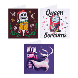 Diamond Art Club – The Nightmare Before Christmas™ DIY Cards (3-Pack) (ONLINE ORDER ONLY)