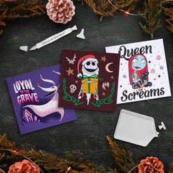 Diamond Art Club – The Nightmare Before Christmas™ DIY Cards (3-Pack) (ONLINE ORDER ONLY)
