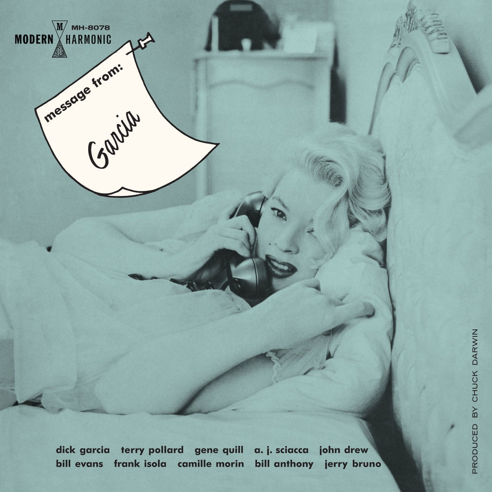 A Message From Dick Garcia (LIGHT BLUE TRANSLUCENT VINYL) [Vinyl] (ONLINE ORDER ONLY)
