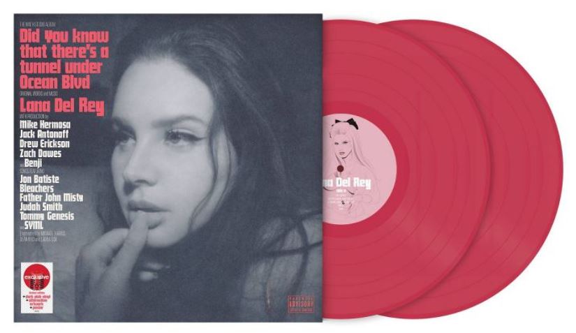 Lana Del Rey - Did You Know There's A Tunnel Under Ocean Blvd (Ltd Pink) [Vinyl] (ONLINE ORDER ONLY)