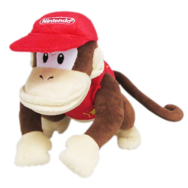 Super Mario Brothers: Mario All Star Collection Diddy Kong Plush (9") (ONLINE ORDER ONLY)
