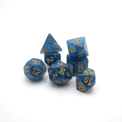 Diffused Dreams - 7 Piece DnD Dice Set | Acrylic RPG Gaming Dice (ONLINE ORDER ONLY)
