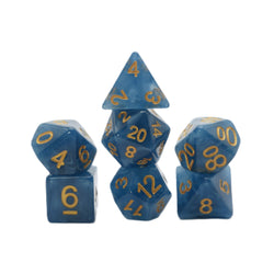 Diffused Dreams - 7 Piece DnD Dice Set | Acrylic RPG Gaming Dice (ONLINE ORDER ONLY)