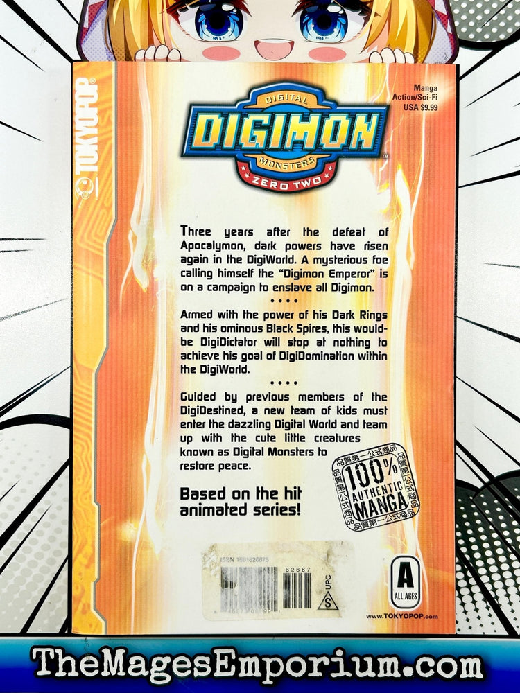 Digimon Zero Two Vol 1 (Online Order Only)