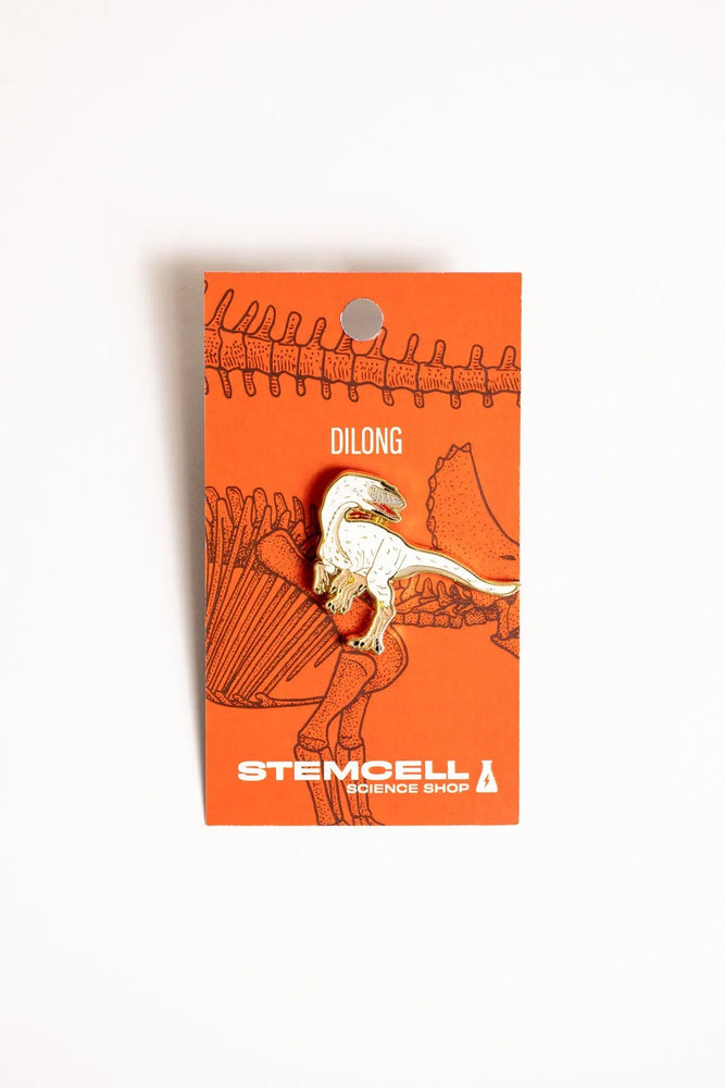 Dilong Enamel Pin (Dilong paradoxus)
