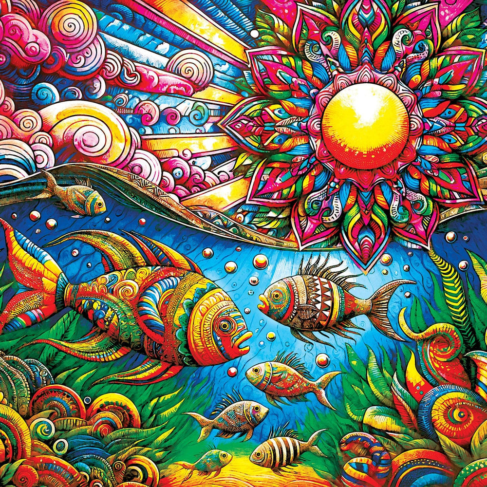 Kaleidoscope - Under The Sea 1000 Piece Jigsaw Puzzle (ONLINE ORDER ONLY)