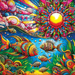 Kaleidoscope - Under The Sea 1000 Piece Jigsaw Puzzle (ONLINE ORDER ONLY)