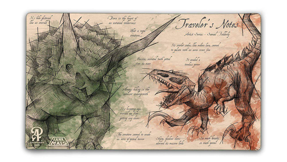 Dinosaurs Sketch Playmat (ONLINE ORDER ONLY)