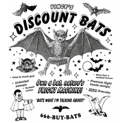 Discount Bats' Shirt (ONLINE ORDER ONLY)