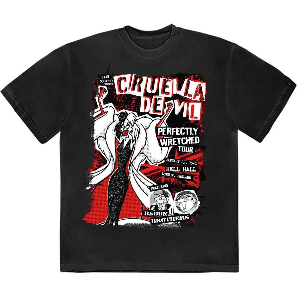 101 Dalmatians Cruella Tour [T-Shirt] (ONLINE ORDER ONLY)