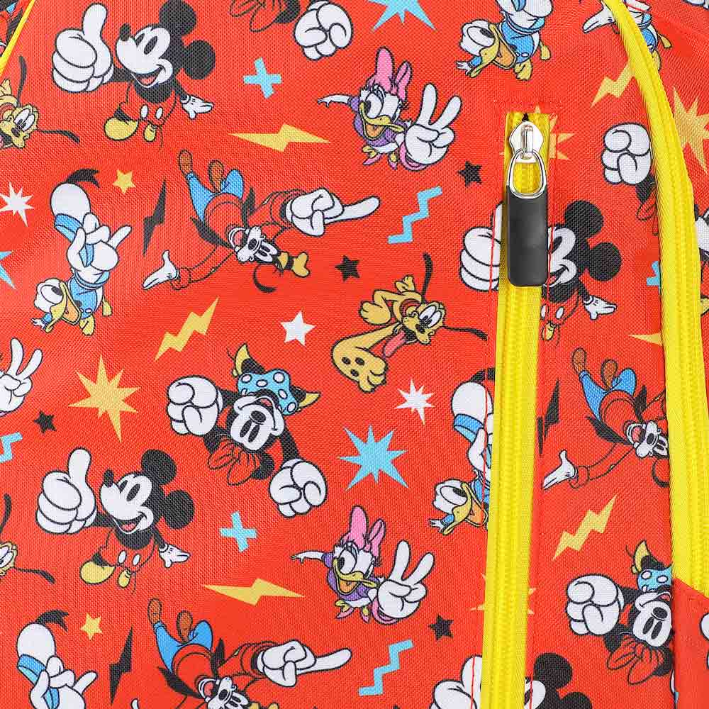 *Collective* Disney Mickey Mouse Red AOP Print 14-inch Youth Backpack & Insulated Lunch Kit Set (ONLINE ORDER ONLY)