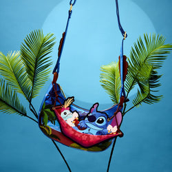 Disney Stitch Camping Cuties Crossbody Bag by Loungefly (Online Order Only)