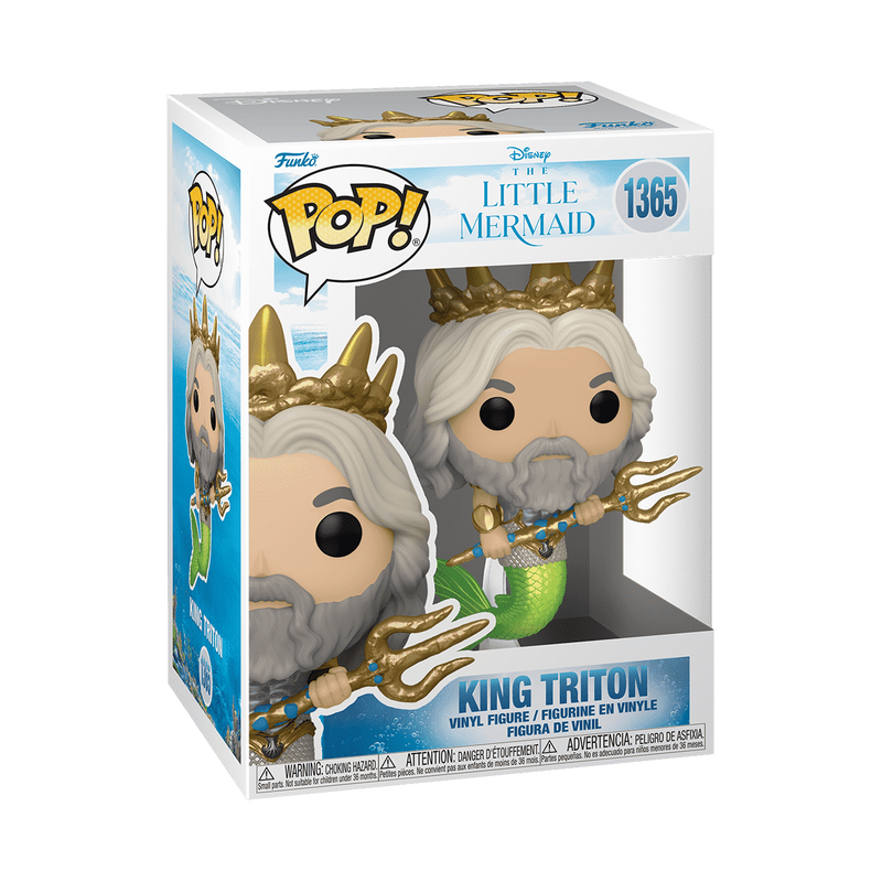 Disney The Little Mermaid Funko Pop! King Triton (Online Order Only)