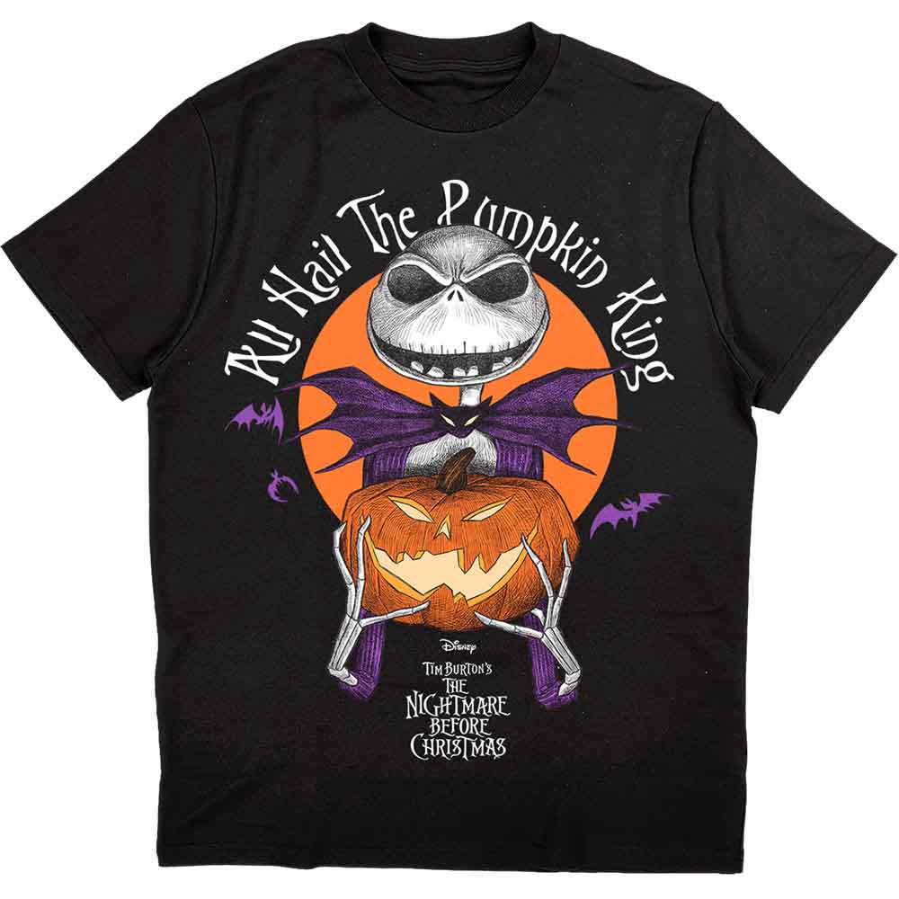 The Nightmare Before Christmas All Hail the Pumpkin King [T-Shirt] (ONLINE ORDER ONLY)
