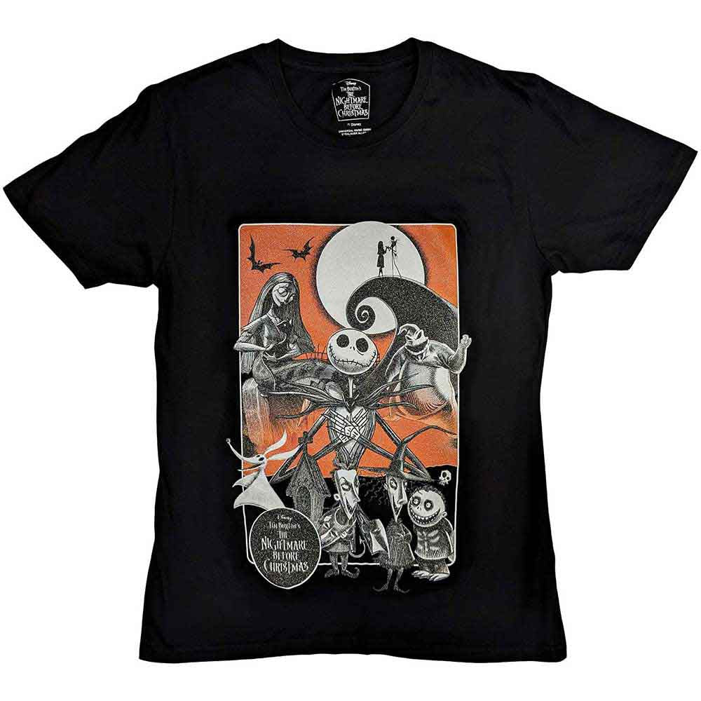 The Nightmare Before Christmas Orange Moon [T-Shirt] (ONLINE ORDER ONLY)