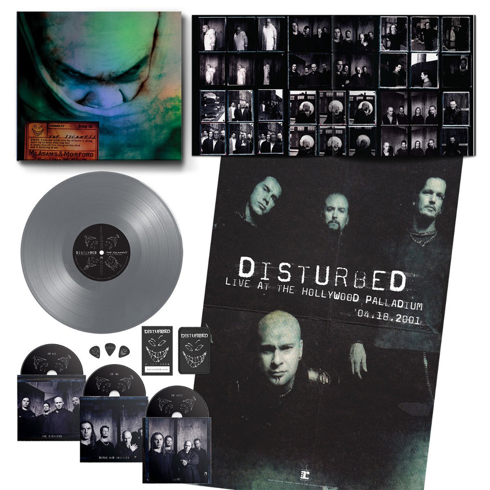 The Sickness [Explicit Content] (Boxed Set, Silver Colored Vinyl) (3 Cd's) [Vinyl] (ONLINE ORDER ONLY)