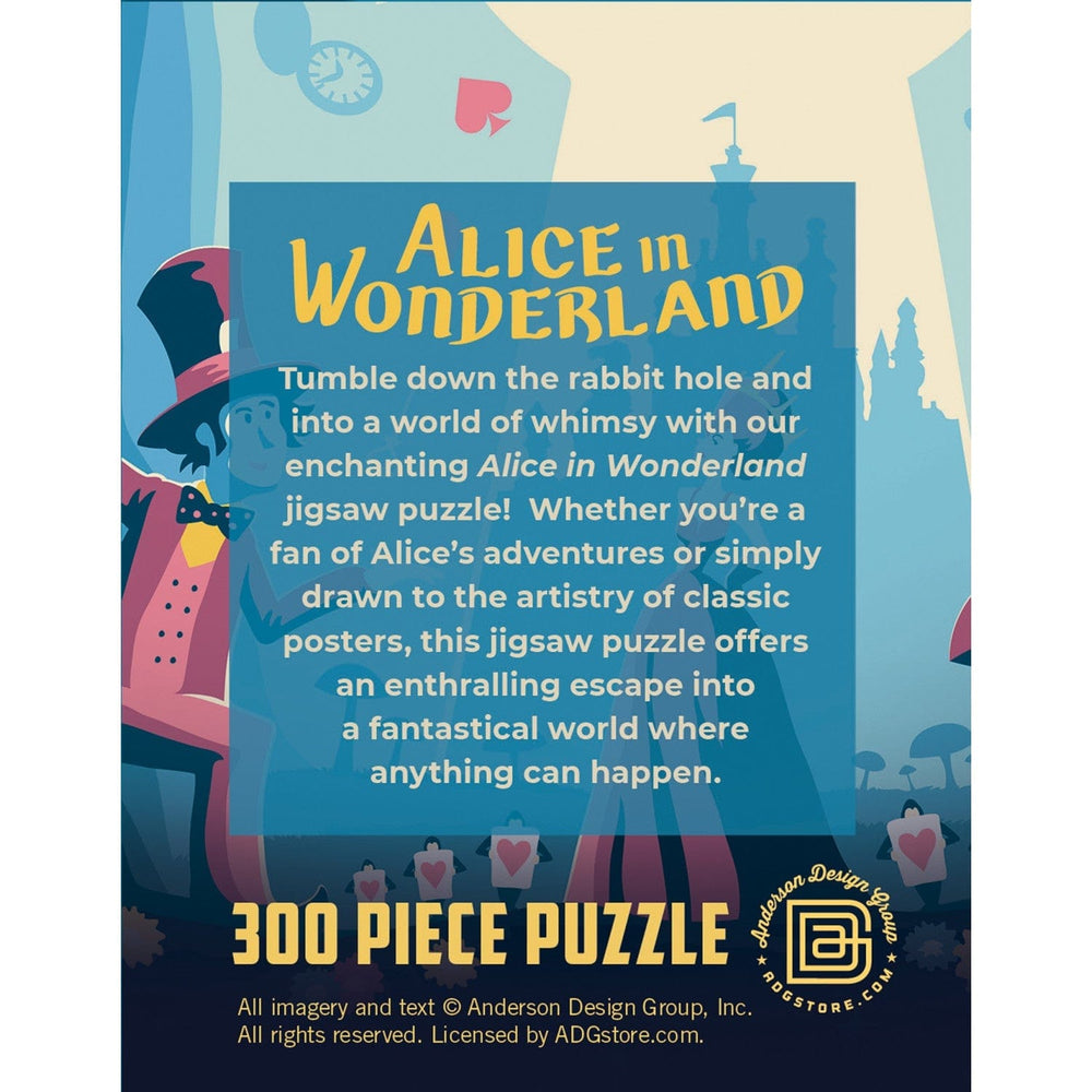 Alice in Wonderland 300 Piece Jigsaw Puzzle (ONLINE ORDER ONLY)