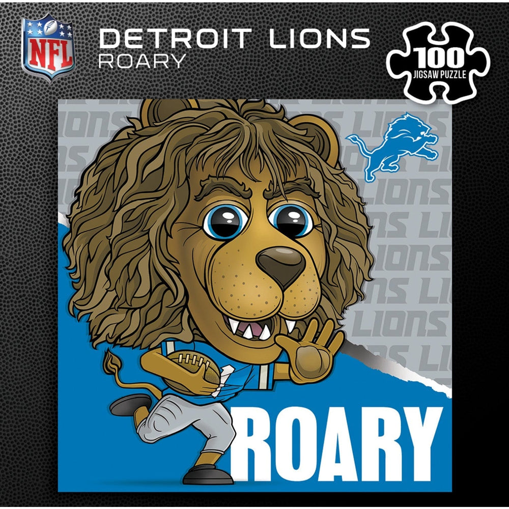Detroit Lions - NFL Mascot 100 Piece Jigsaw Puzzle