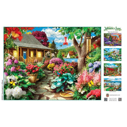 Memory Lane - Hummingbird in Bloom 300 Piece EZ Grip Jigsaw Puzzle (ONLINE ORDER ONLY)