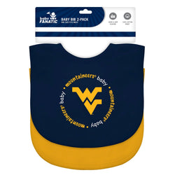 West Virginia Mountaineers - Baby Bibs 2-Pack (ONLINE ORDER ONLY)