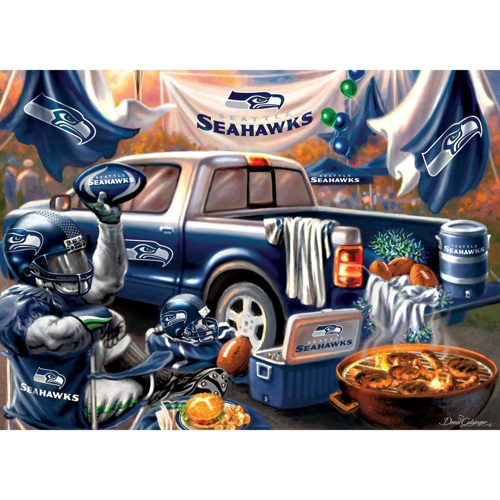 Seattle Seahawks - Gameday 1000 Piece Jigsaw Puzzle (ONLINE ORDER ONLY)