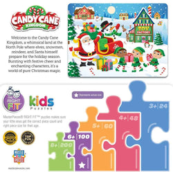 Candy Cane Kingdom - Santa's Big Night 100 Piece Puzzle