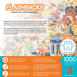 Flashbacks - Breakfast Eats 1000 Piece Jigsaw Puzzle (ONLINE ORDER ONLY)