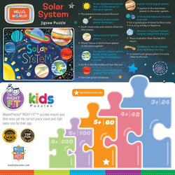 Hello, World! - Solar System 60 Piece Jigsaw Puzzle (ONLINE ORDER ONLY)