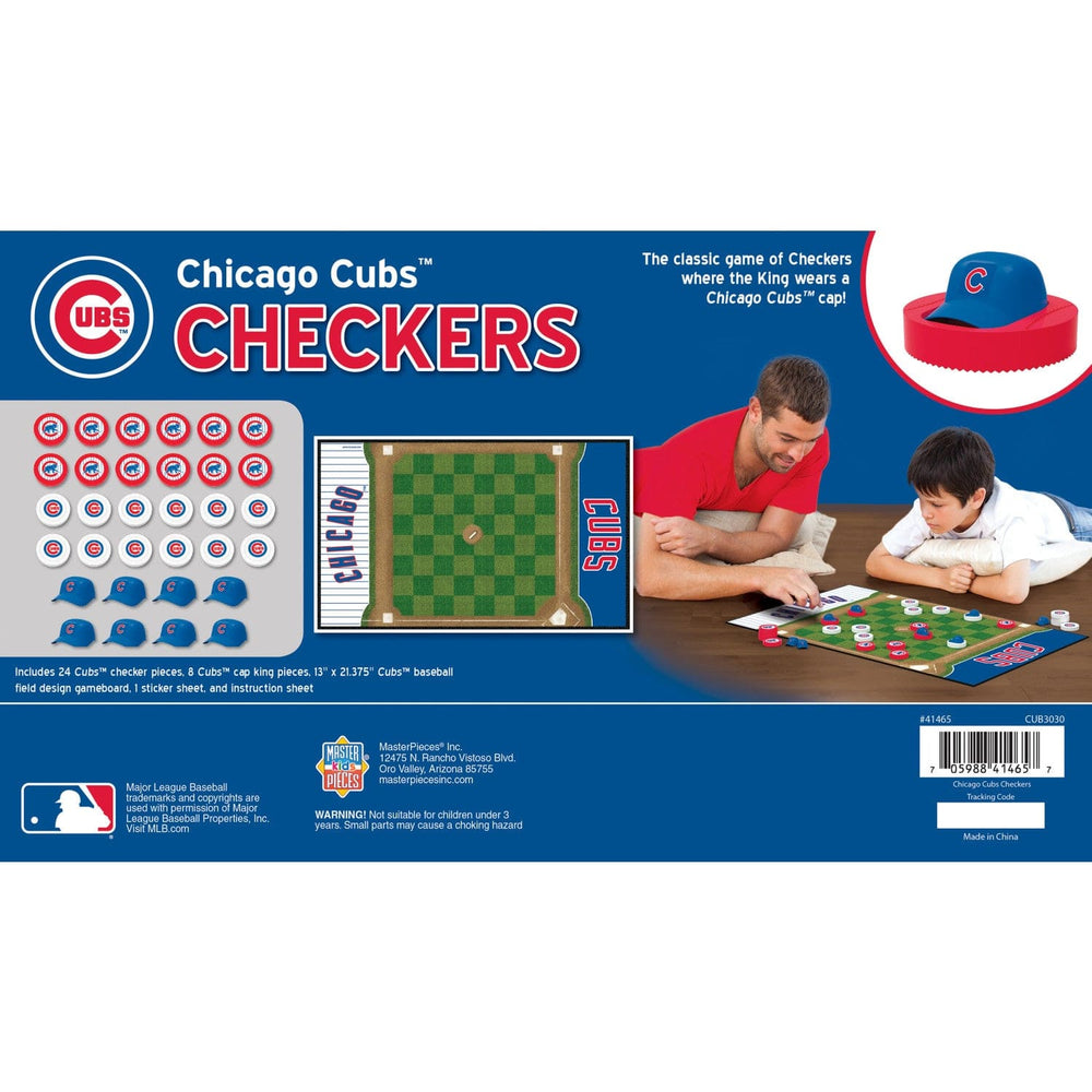 Chicago Cubs Checkers Board Game (ONLINE ORDER ONLY)