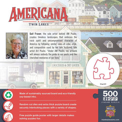Americana - Twin Lakes 500 Piece EZ Grip Jigsaw Puzzle (ONLINE ORDER ONLY)