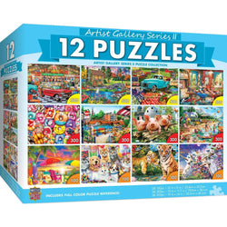 Artist Gallery Jigsaw Puzzle Collection Series 2 - 12 Pack (ONLINE ORDER ONLY)