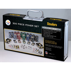 Pittsburgh Steelers 300 Piece Poker Set (ONLINE ORDER ONLY)