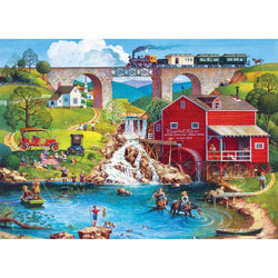 Americana - Labor Day 1909 500 Piece EZ Grip Jigsaw Puzzle (ONLINE ORDER ONLY)