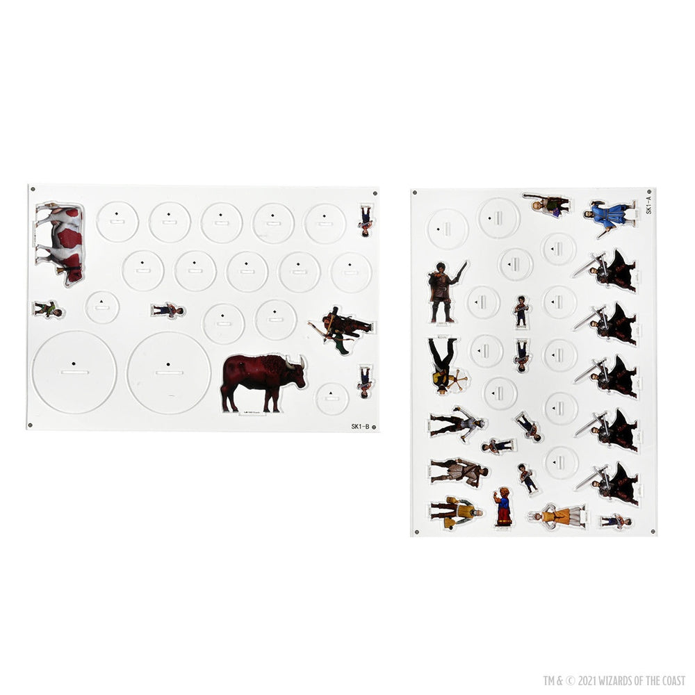 D&D: Idols of the Realms - Essentials 2D Miniatures - Sidekick Pack (ONLINE ORDER ONLY)