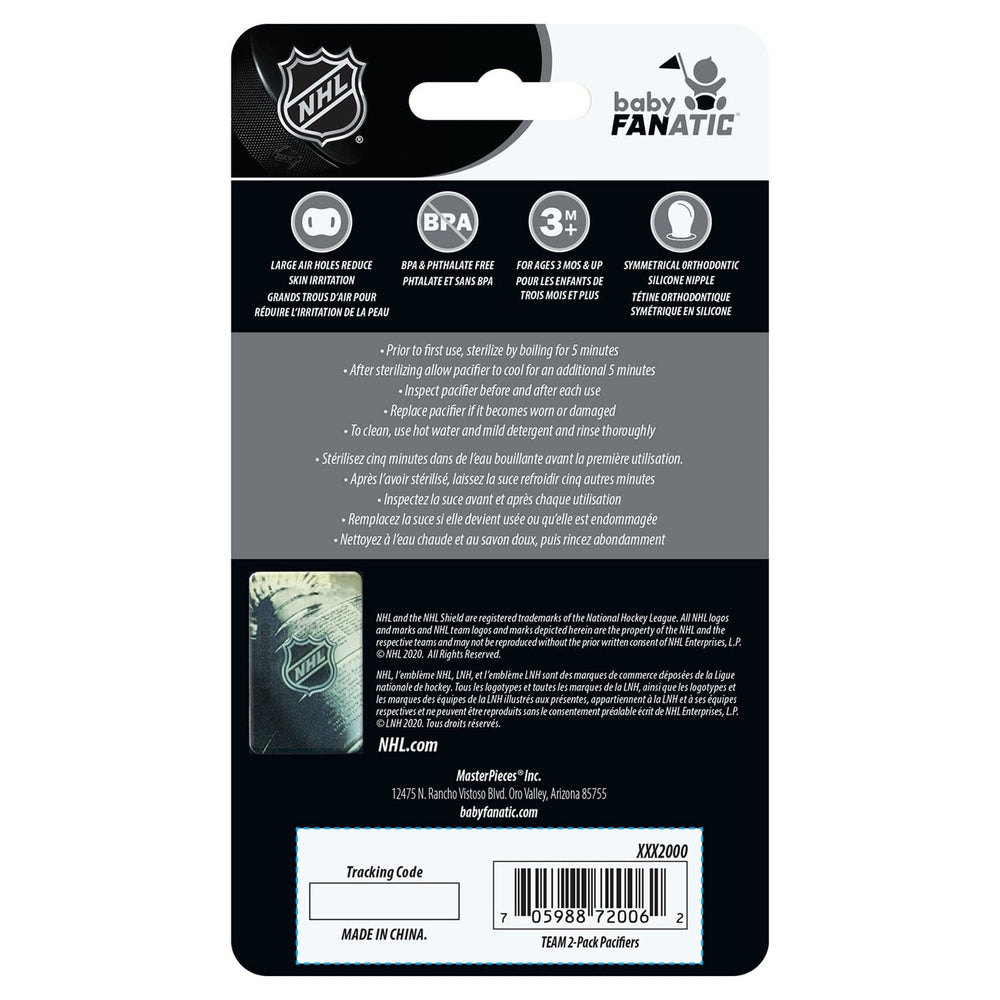 Chicago Blackhawks - Pacifier 2-Pack
