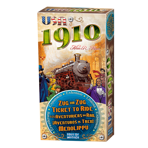 Ticket to Ride: USA 1910 Expansion (ONLINE ORDER ONLY)