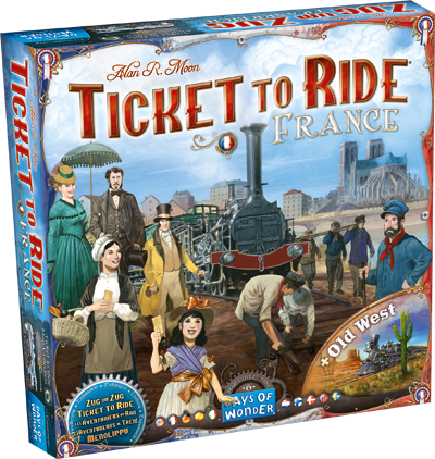 Ticket to Ride: France/Old West Map 6 (ONLINE ORDER ONLY)