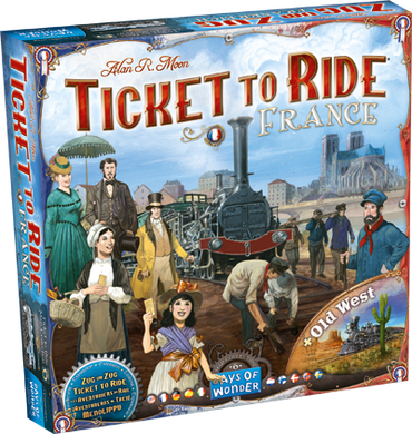 Ticket to Ride: France/Old West Map 6 (ONLINE ORDER ONLY)