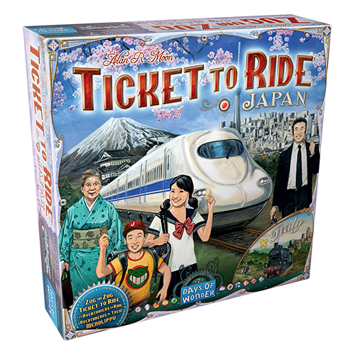 Ticket to Ride: Japan & Italy - Map Collection 7 (ONLINE ORDER ONLY)