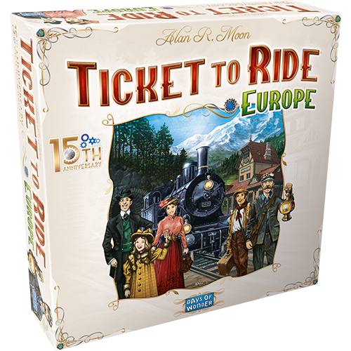 Ticket to Ride: Europe - 15th Anniversary (ONLINE ORDER ONLY)