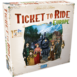 Ticket to Ride: Europe - 15th Anniversary (ONLINE ORDER ONLY)