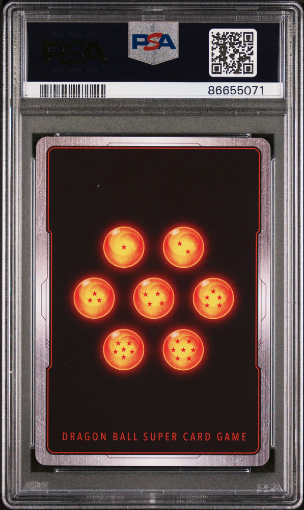 2018 DRAGON BALL SUPER SUPER DASH NEGATING FST SSB GOKU #P-088 - PSA 9 (Online Order Only)