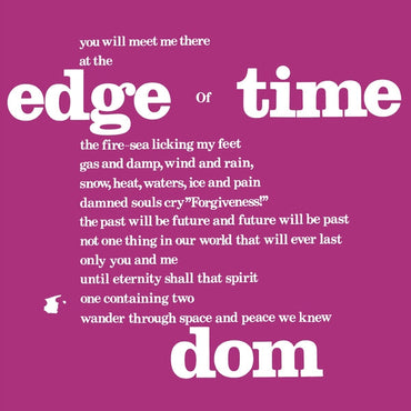 DOM - Edge of Time [Vinyl] (ONLINE ORDER ONLY)