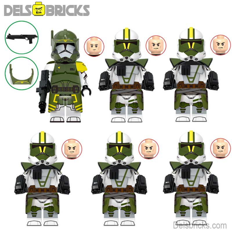 Doom's unit Doomsday Squd Set of 6 Lego Star Wars Minifigures custom toys (ONLINE ORDER ONLY)