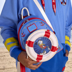 Donald Duck 90th Anniversary Lenticular Mini Backpack by Loungefly (Online Order Only)